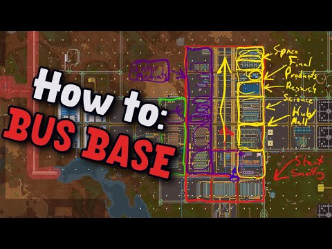 Factorio City Block Design Tips / Bus Base Design