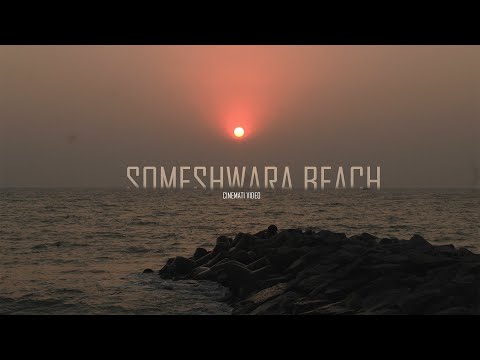 Someshwara beach || Mangalore || #cinematic video || canon 1300d