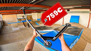 Ich TESTE den TEUERSTEN Stunt Scooter im Skatepark!