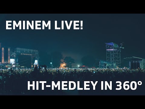 Openair Frauenfeld 2018: Eminem live in 360 Grad (My Name Is / The Real Slim Shady / Without me)