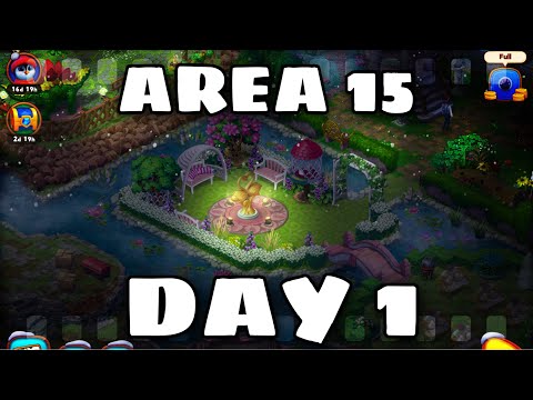 Gardenscapes Area 15 Day 1