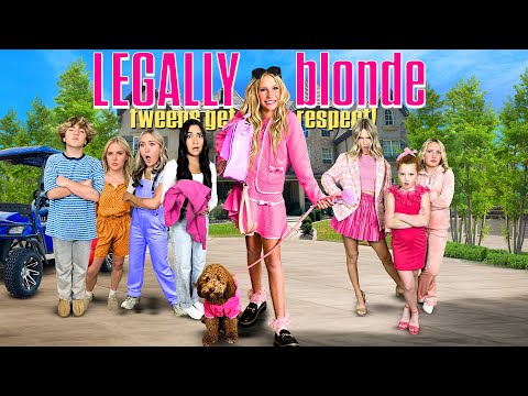 Legally Blonde in Real Life! 🎀 The Tweens Get Respect! 💕👛