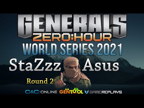 [LIVE] StaZzz VS Asus - Generals Zero Hour World Series 2021 - Round 2