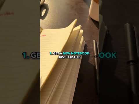 How to start #journaling : The basics #shorts #mentalhealth