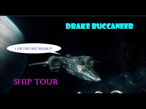 Star Citizen Drake Buccaneer Ship Tour (patch 3.14)