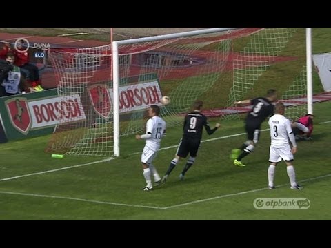 Zoran Kosztics gólja a DVTK - Szombathelyi Haladás mérkőzésen