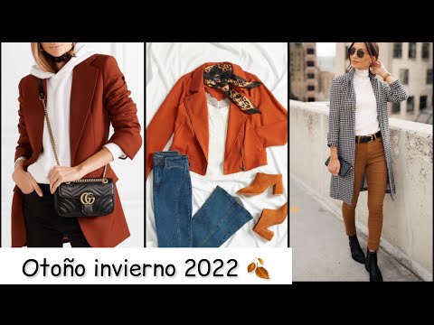 TENDENCIAS OTOÑO INVIERNO 2021/22 MODA OTOÑO INVIERNO 2021/22 OUTFITS DE MODA Fall Winter Fashion