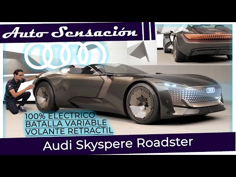 Presentacion Audi Skysphere roadster concept 2022. La nueva Audi eléctrica que viene.