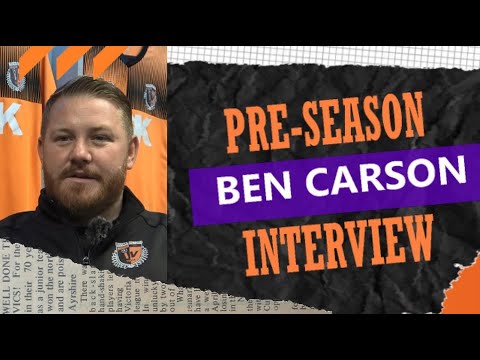Ben Carson on Pre-Season Training, New Signings & Saltcoats Vics Tie | Irvine Vics Manager Interview