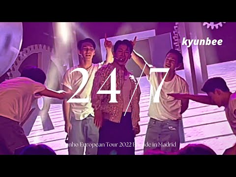 24/7 - WONHO Facade Tour in MADRID 02.09.2022