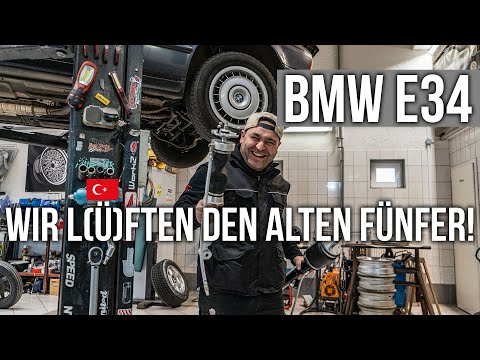 LEVELLA | BMW E34 Projekt | Wir l(ü)ften den alten Fünfer - Mit Damiano!