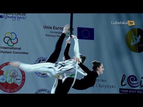 Anna Czarniecka/Marta Jasińska World Champions Aerial Hoop Doubles