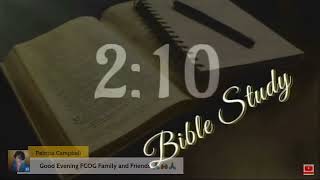 Wednesday Night Bible Study - 10/12/22