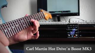 Video thumbnail for Carl Martin - Hot Drive'n Boost MK3 by Alan Iarussi