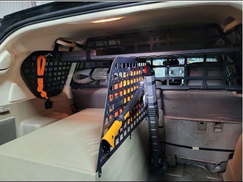 Molle-панель Xroad для Toyota Land Cruiser Prado 150/Lexus GX 460 на окно в багажник/левая (XRM-150-RWL) - фото 1 - id-p2374931667