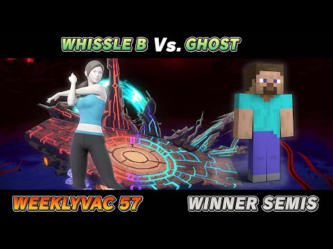 WeeklyVac 57 - SSBU - Whissle B (Wii Fit Trainer) vs Ghost (Steve)