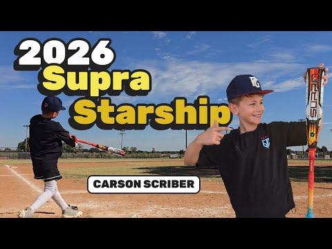 Is the 2026 Supra Starship the Hottest Bat Yet?!