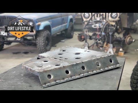 DIY Wrangler Skid Plate - Jeep TJ Stretch Episode 2