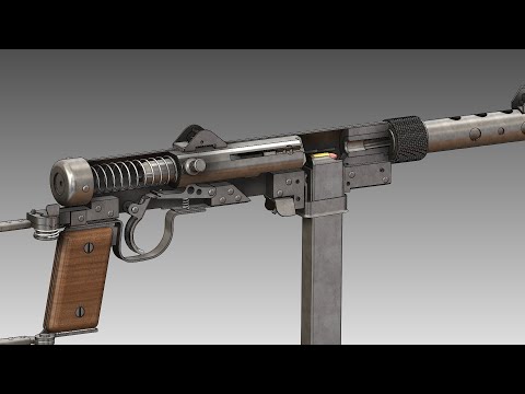 Carl Gustaf M/45 Submachine Gun (SMG) | How It Works