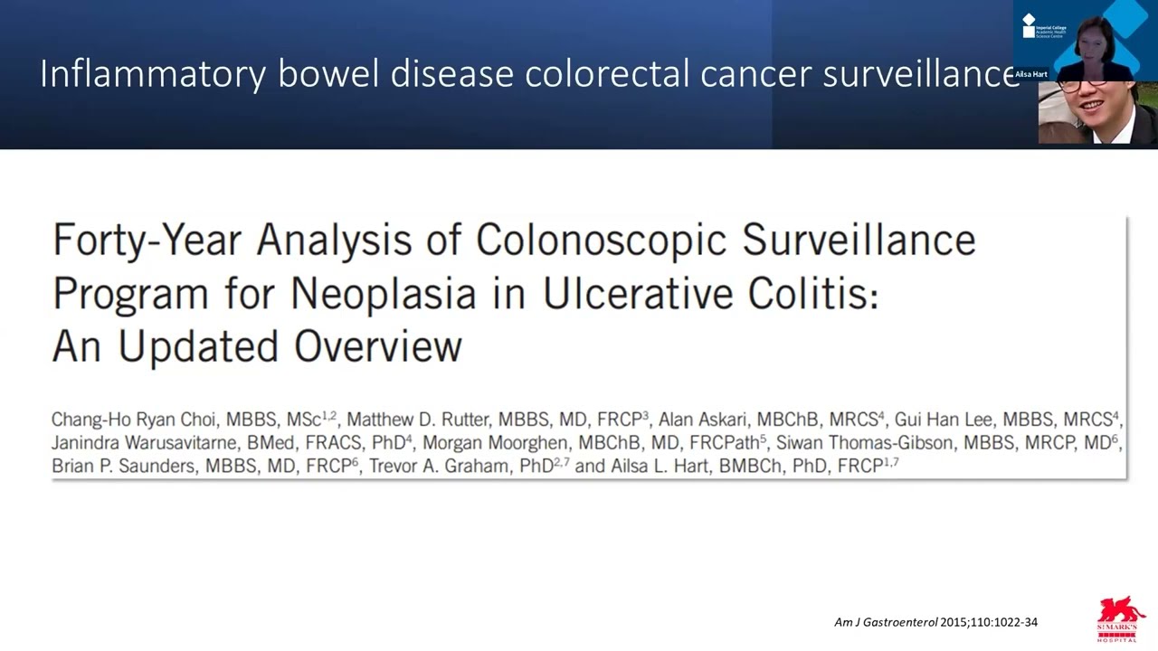 Understanding inflammatory bowel disease and how to treat it - Prof Ailsa Hart (Part 2 or 2)