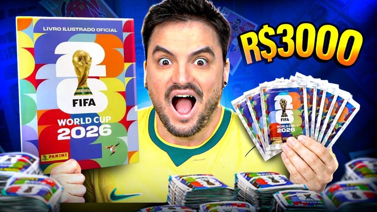 CONSEGUI COMPLETAR O ÁLBUM DA COPA COM UMA COMPRA?