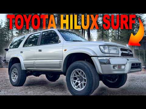 Der Umbau des Toyota Hilux Surf hat begonnen!!!