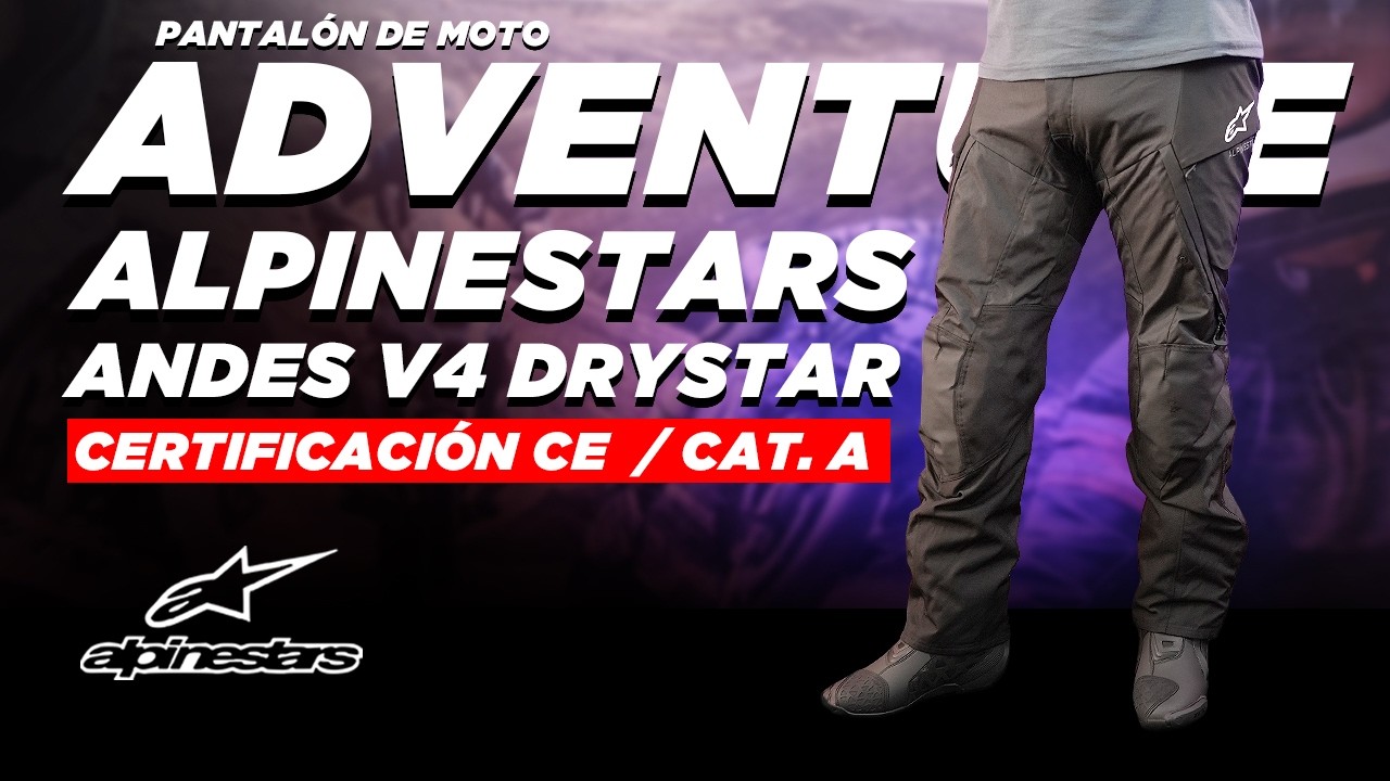 Alpinestars Pantalón Andes V4 Drystar
