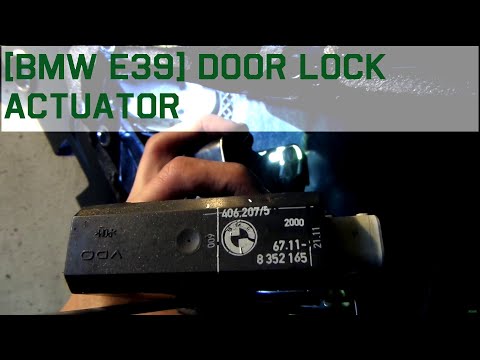 🔒 [BMW E39] Replacing the Door Lock Actuator (Better Do It Sooner than Later!)