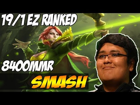 SmAsH 8400 MMR Plays Windranger vol 4 - Dota 2