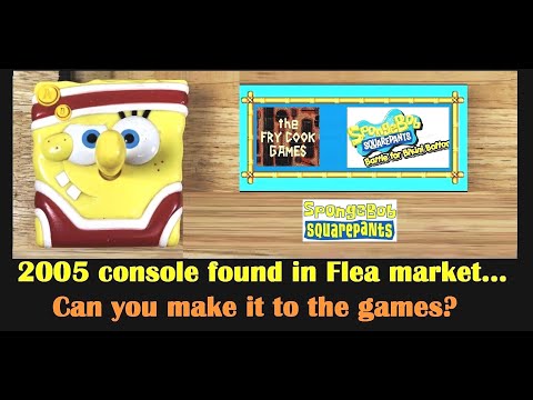JAKKS PACIFIC - Sponge Bob - Handheld Game Console-thumb-1
