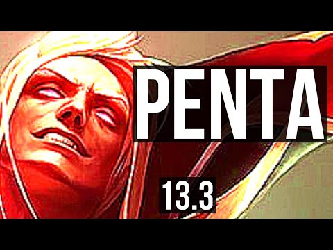 VLADIMIR vs TALON (MID) | Penta, 17/1/3, Legendary, 1.0M mastery | KR Master | 13.3