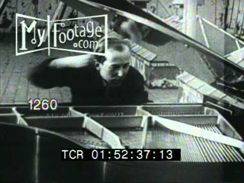 1923 Avant-Garde Composer Henry Cowell Plays Piano