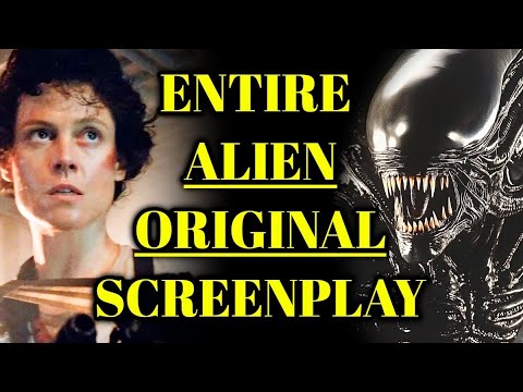 Entire Alien the Original Screenplay Comic Book Explored - The Script And Xenomorph Without HR Giger