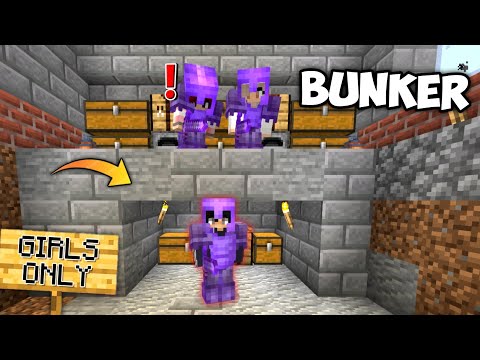 I Went UNDERCOVER on a GIRLS ONLY Minecraft Server || Part 2
