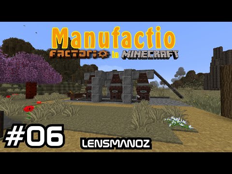 Minecraft Manufactio Ep 6 - Auto Processing & Alloy Kiln