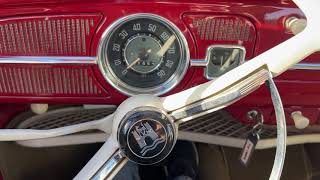 1962 Volkswagen Beetle Start Up
