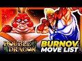 BURNOV MOVE LIST Double Dragon Neo Geo 1995