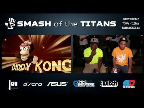 Smash of the Titans #42 - Winner Quarters: CL|WYW|Legit (Diddy Kong) vs GT|DjRelly (Sonic)
