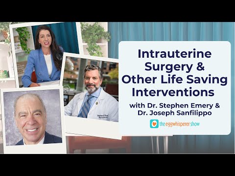Intrauterine Surgery and Other Life Saving Interventions with Dr Emery & Dr Sanfilippo #infertility