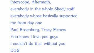 It&#39;s Been Real - Eminem (Lyrics)