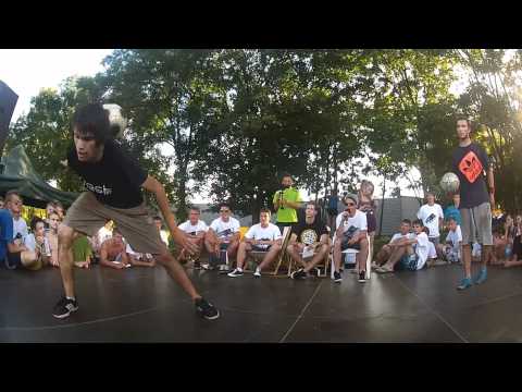 Puchar Polski Freestyle Football - Żerków 2012 FINAL BATTLE: MichRyc vs Szymo