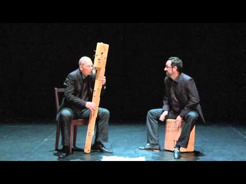 Jorge Isaac (Contrabass Recorder) & Enric Monfort (Cajón)