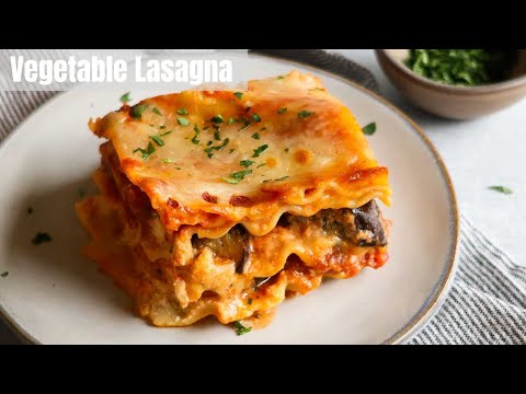 Secret to Perfect Roasted Vegetable Lasagna | Easy & Delicious Comfort Food!