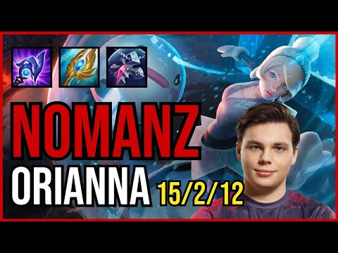 NOMANZ - ORIANNA vs CORKI Mid - EUW Challenger - Patch 11.6