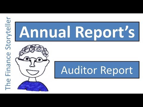 Auditor report in the annual report