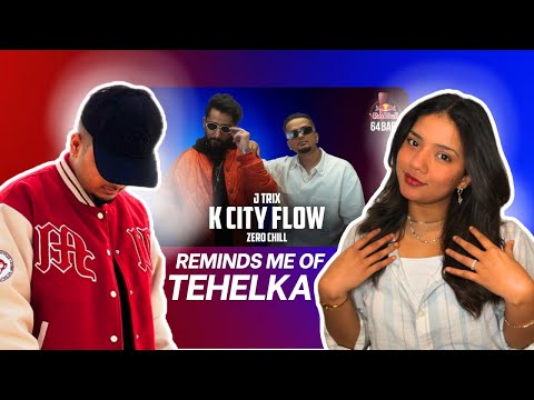 J TRIX - K CITY FLOW | REACTION | @Mishiunfiltered | 🇦🇺 | #jtrix #dhh #desihiphop #redbull64bars