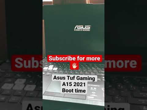Asus Tuf Gaming A15 2021 Boot Time Rtx 3060 Ryzen 7 5800H