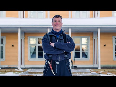 Filipsborg, the Arctic Mansion. Kalix, Swedish Lapland.