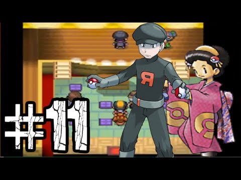 Lets Play Pokemon: SoulSilver - Ep.11 - Save The Kimono Girl!