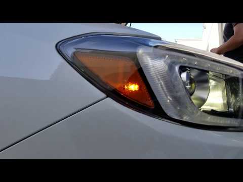 2017 Subaru STI Front side markers - T10 LED Light Bulb Amber